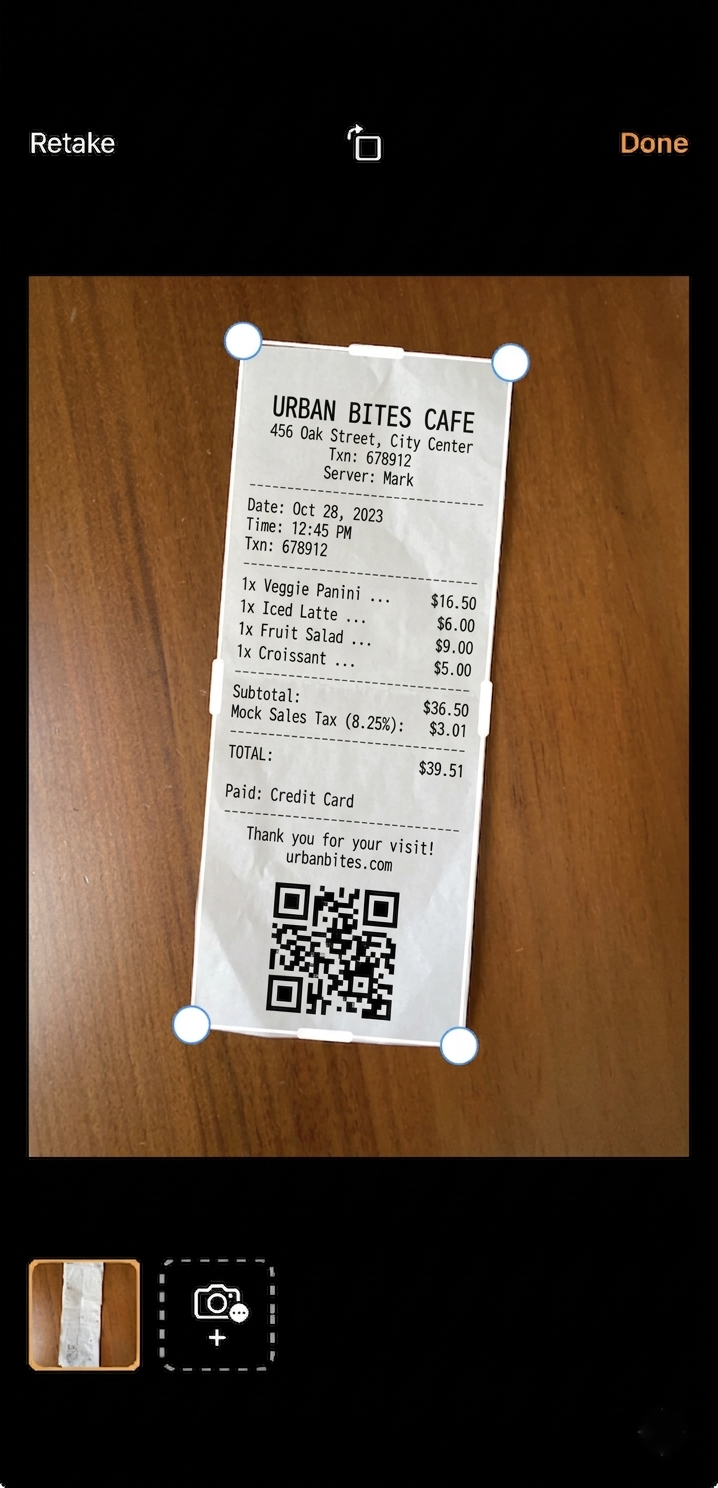 Smart Camera Scanning