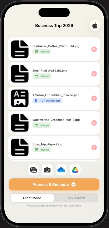 Staging Area Interface